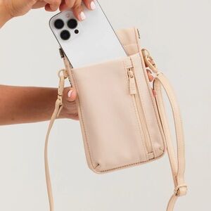 BÉIS ID crossbody bag in beige